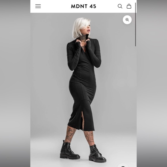 MDNT:45 Teigi dress (black) in SMALL, new with tags - Picture 2 of 9